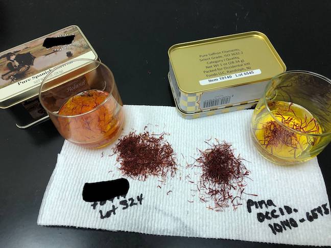 Saffron QC comparison